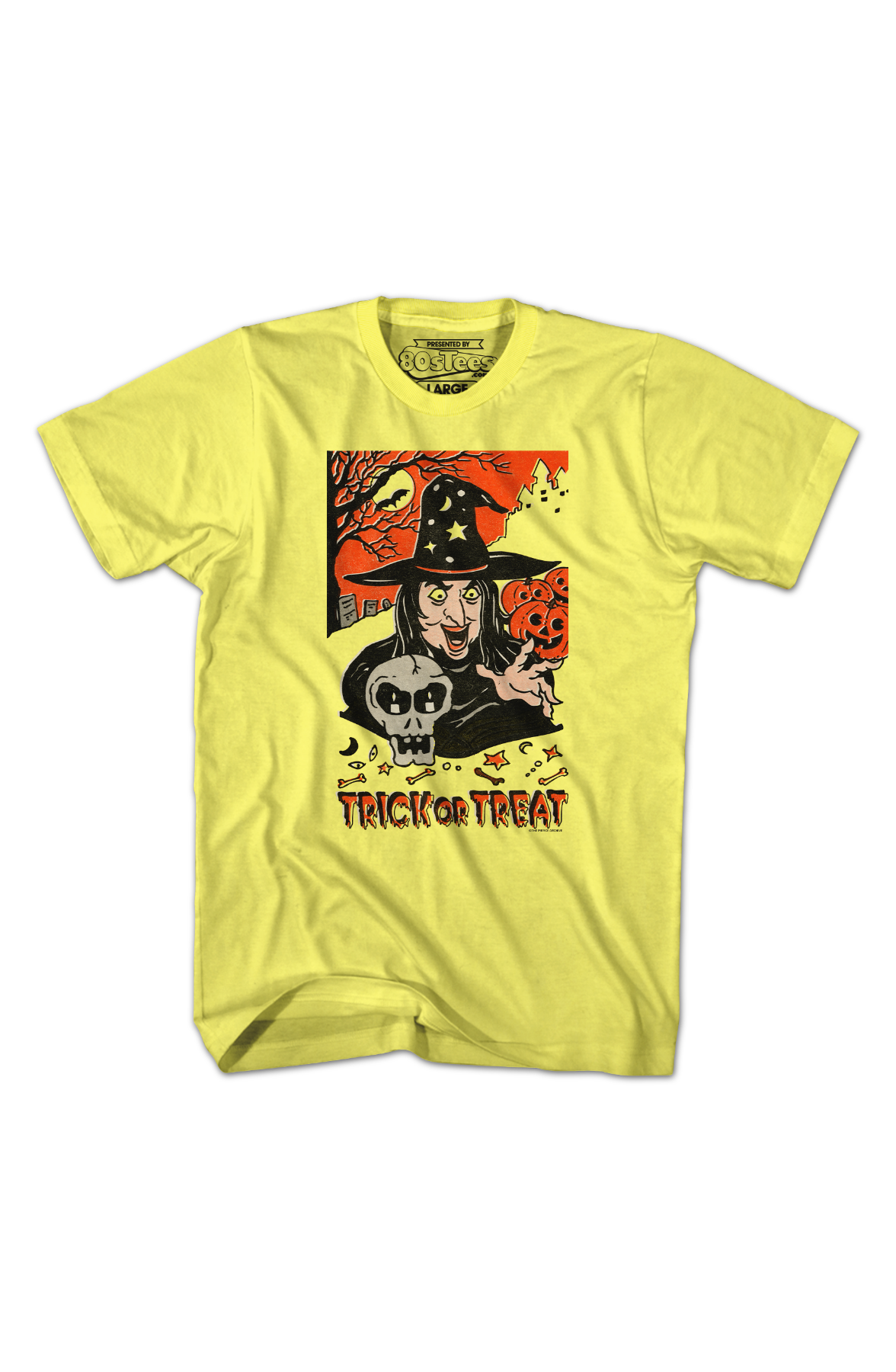 Witch Graveyard Trick Or Treat T-Shirt product image 2