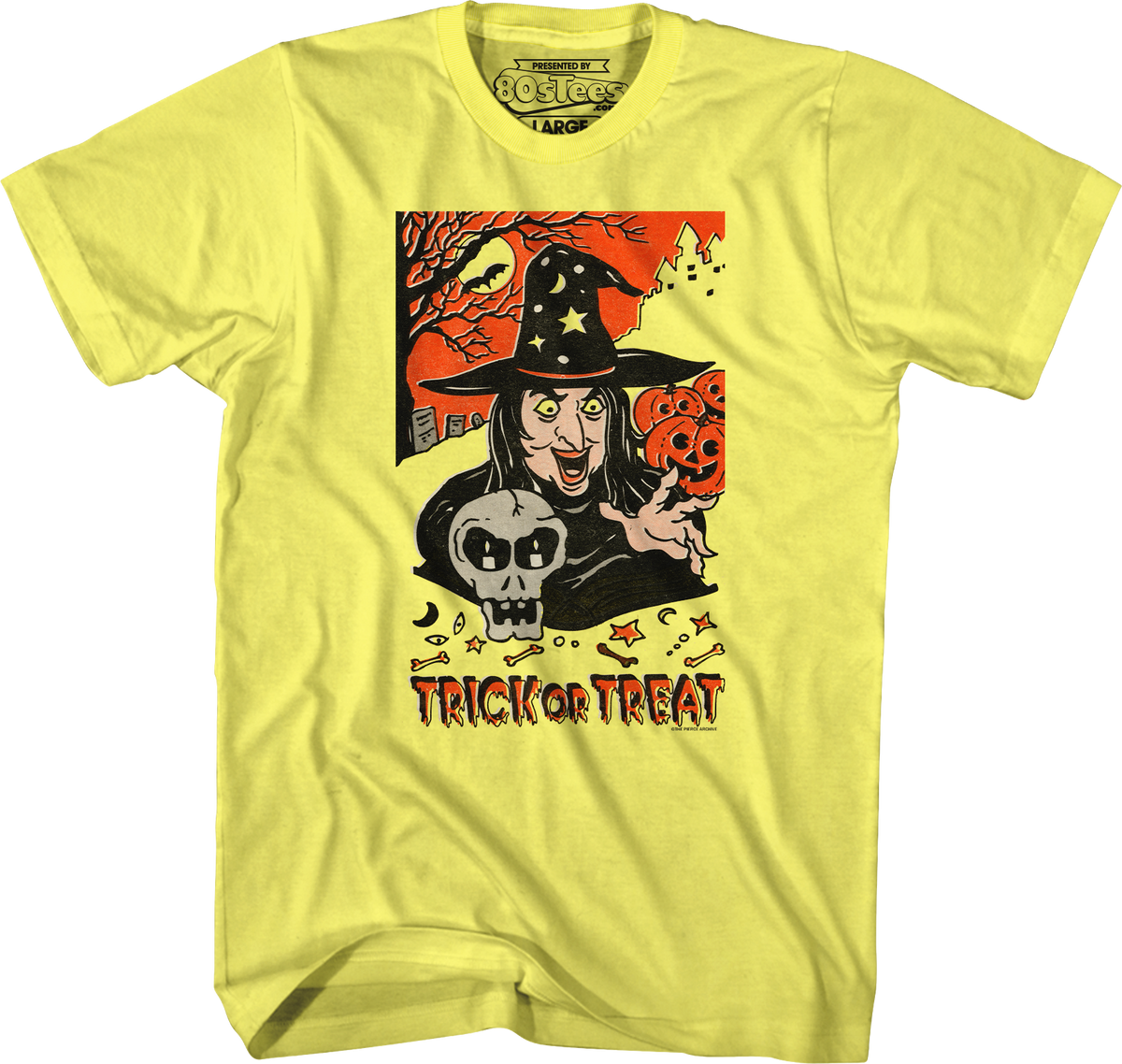 Witch Graveyard Trick Or Treat T-Shirt product image 1