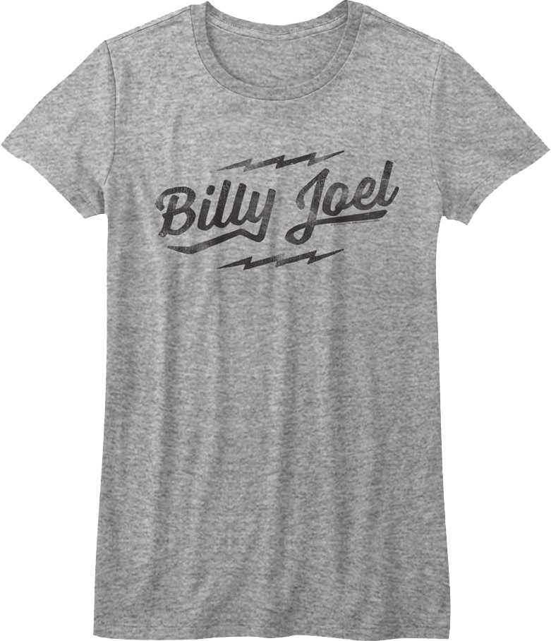 Womens Lightning Bolt Logo Billy Joel Shirt product image 1