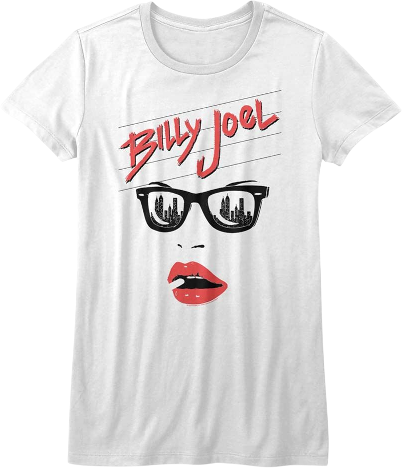 Womens Pop Art Sunglasses Billy Joel Shirt product image 1