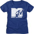 Womens Retro MTV Logo Shirt product image 1